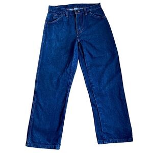 Dickies | Regular Fit, Straight Leg Jeans | Dark Indigo Wash Denim | size 29